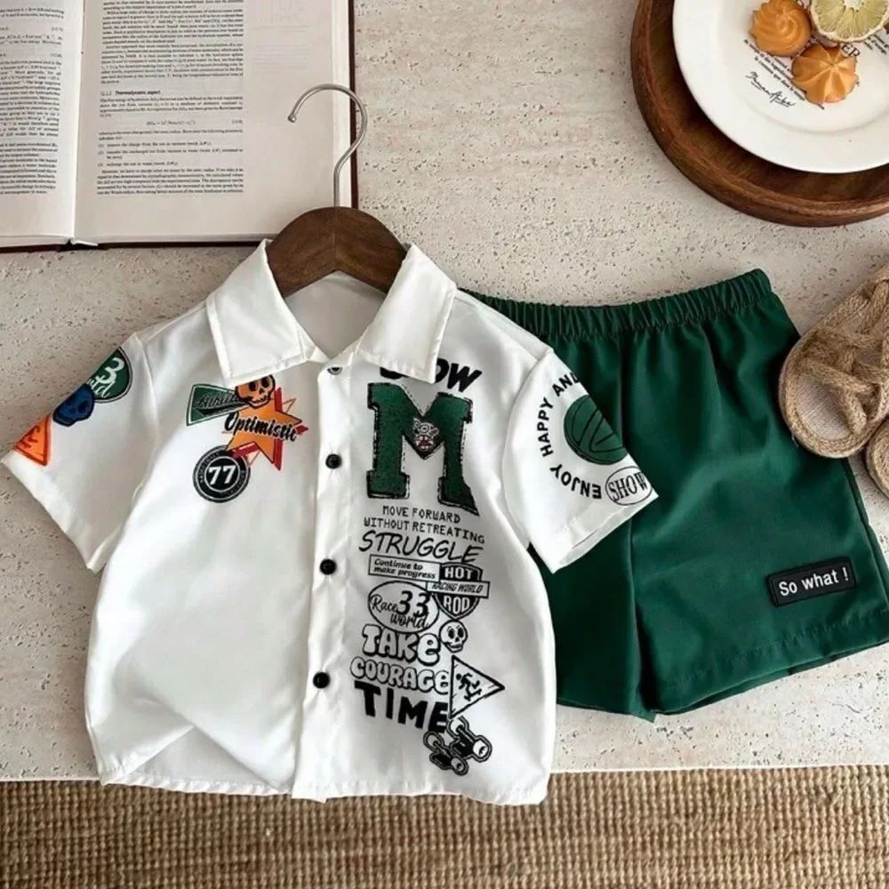 Baby Boy 2-Piece Outfit 6-9M Worn Once